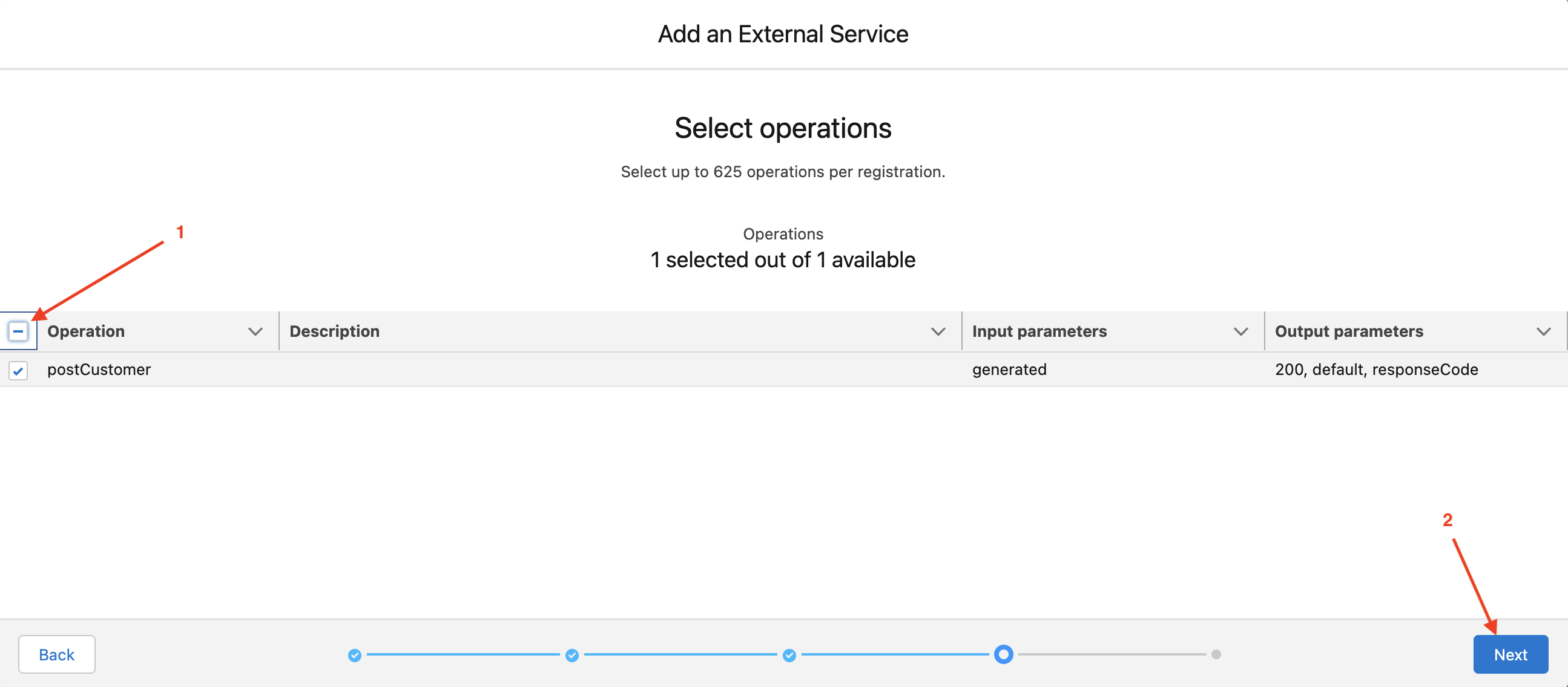 external service operations