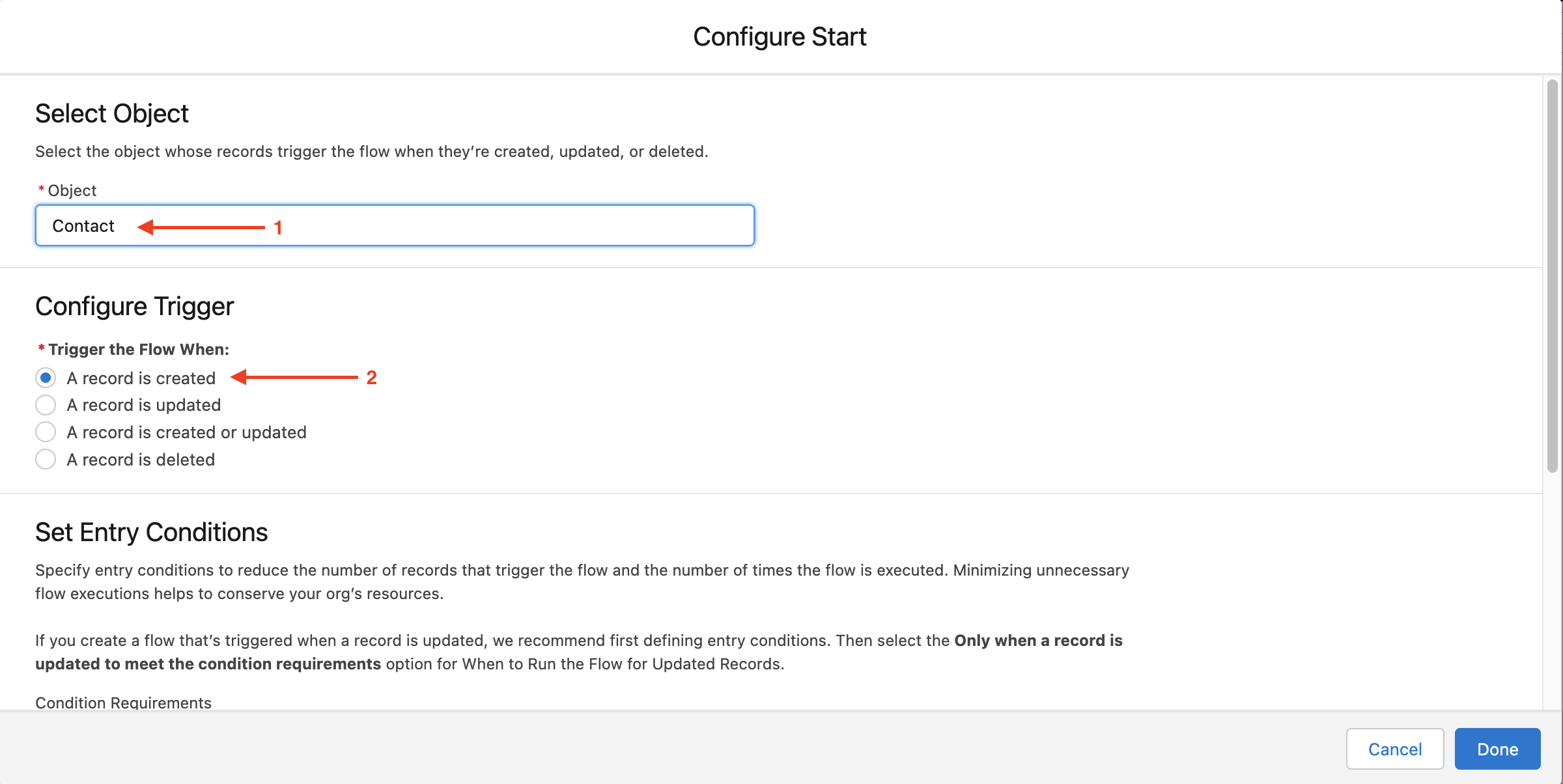 create flow details1