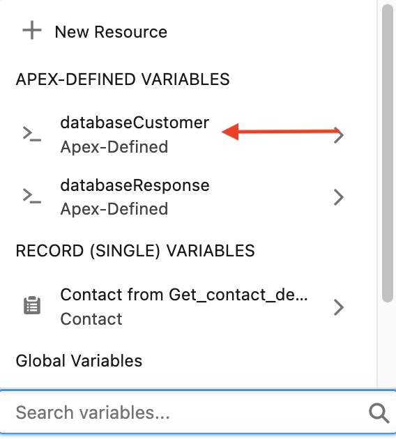 customer variable set field1 customer