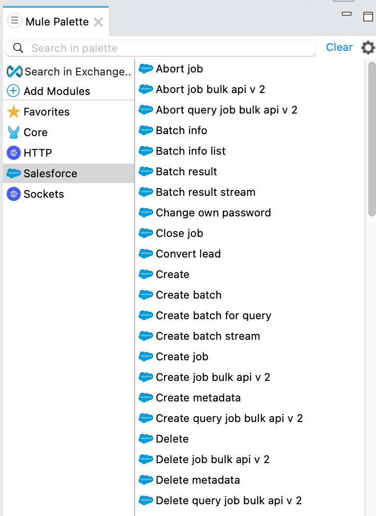 After adding the Salesforce Module  Screenshot 2021 12 10 at 14.36.39