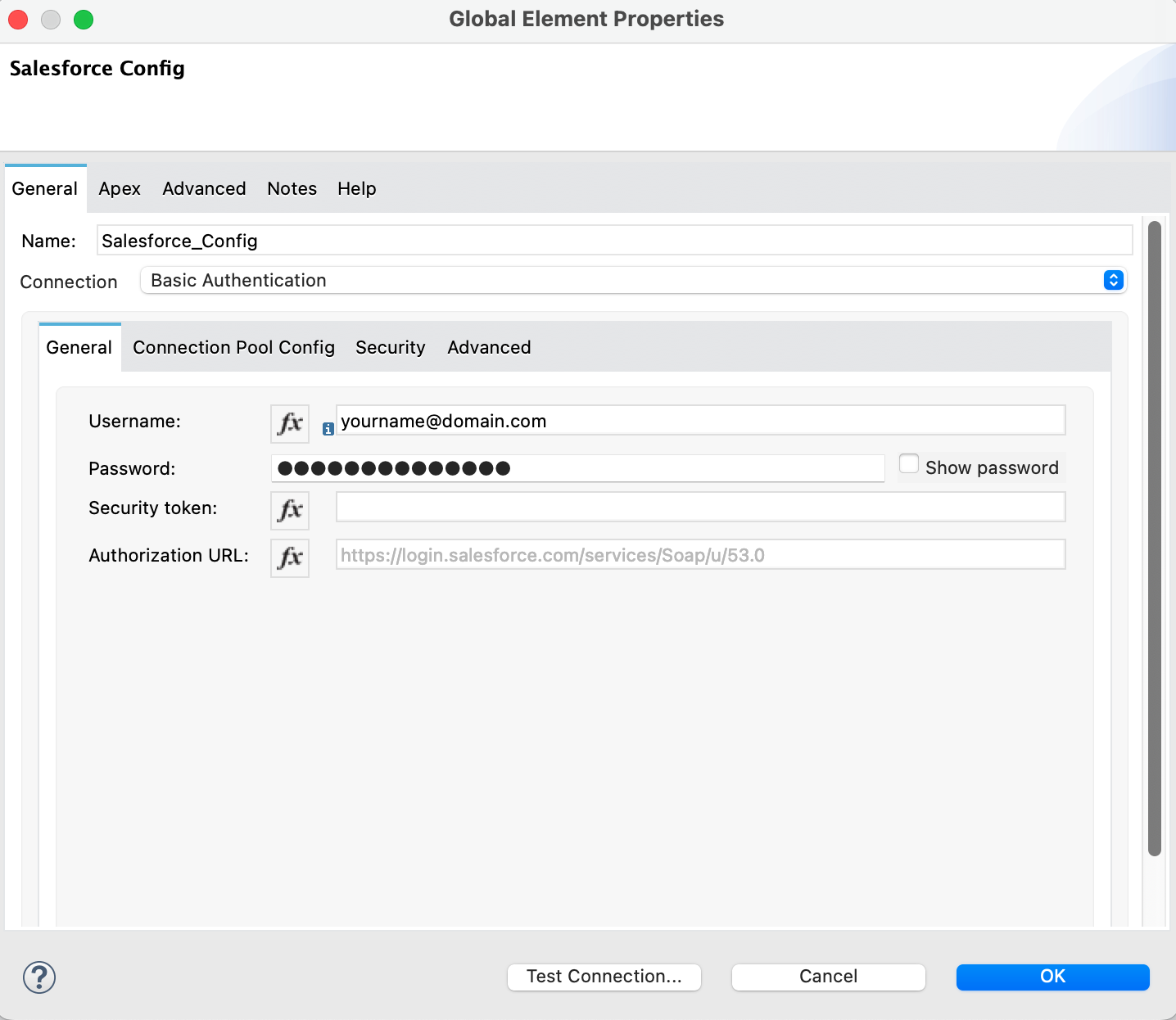 Salesforce Connector Configuration 2022 11 11 at 17.45.51